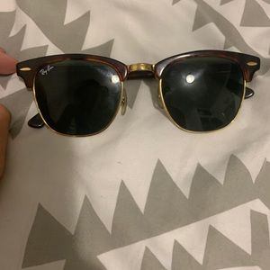 Classic Rayban club masters with case